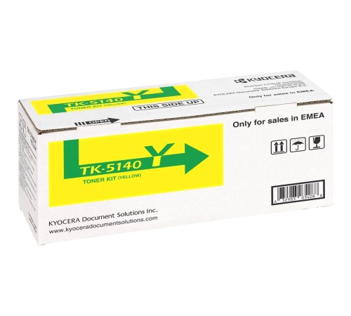 тонер-картридж Kyocera TK-5140Y/ Toner Cartridge TK-5140Y (5K)