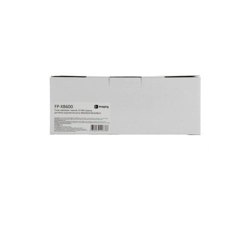 Тонер-картридж F+ imaging, черный, 10 300 страниц, для Xerox моделей VersaLink B600/B605/B610/B615 (аналог 106R03941), FP-XB600 (Вскрытая упаковка)