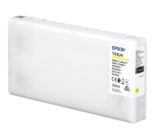 Картридж/ Epson T43U Yellow SURELAB SL-D800