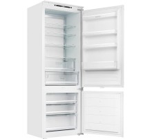 Встраиваемый холодильник Kuppersberg/ Встраиваемый холодильник Kuppersberg, High-Tech, объем 341 л, скользящий фасад, электронное управление, No Frost, антибактериальный пластик, звуковой сигнал при открытой дверце, перенавешиваемые двери, LED освещение,