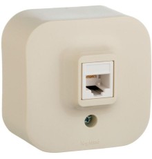 Quteo Розетка RJ45 кат.5е UTP, сл.кость