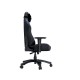 Кресло игровое Anda Seat Luna series цвет черный с синими вставками, размер L (110кг), материал ПВХ (модель AD18)