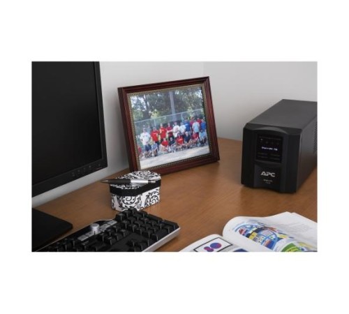 Источник бесперебойного питания APC Smart-UPS 750VA/500W, Line-Interactive, LCD, Out: 220-240V 6xC13, SmartSlot, USB, HS User Replaceable Bat, Black, 1 year warranty (замена SMT750I) Источник бесперебойного питания APC Smart-UPS 750VA/500W, Line-Interactive, LCD, Out: 220-240V 6xC13, SmartSlot, USB, HS User Replaceable Bat, Black, 1 year warranty (замена SMT750I)