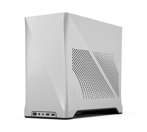 Корпус ПК без блока питания/ Case Fractal Design Era 2, SFF, 2x120mm, 2xUSB-A 3.0 + 1xUSB 3.2 Type-C, SFX PSU Support, mITX Silver