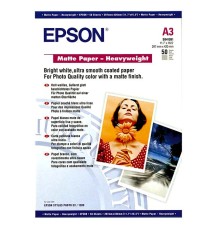 Бумага/ Epson Matte Paper-Heavyweight A3