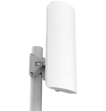 Точка доступа MikroTik mANTBox 2 12s with 12dBi 120 degrees 2.4Ghz sector antenna, Dual Chain 802.11bgn wireless, 600MHz CPU, 64MB RAM, 1x Gigabit LAN, PSU, POE, pole mount,  RouterOS L4