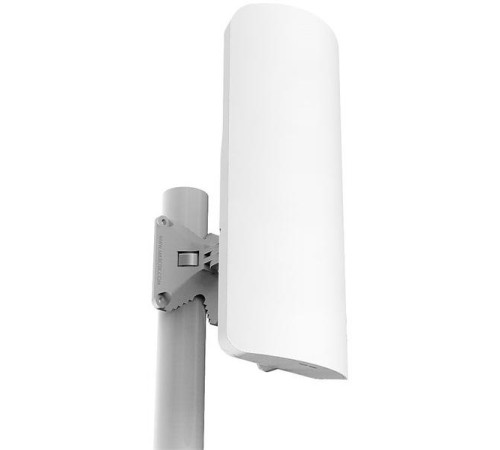 Точка доступа MikroTik mANTBox 2 12s with 12dBi 120 degrees 2.4Ghz sector antenna, Dual Chain 802.11bgn wireless, 600MHz CPU, 64MB RAM, 1x Gigabit LAN, PSU, POE, pole mount,  RouterOS L4