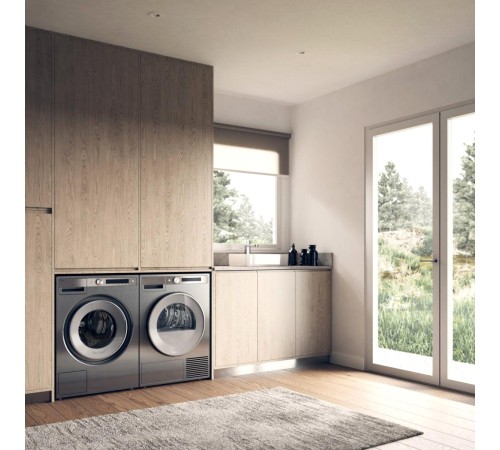 Стиральные машины ASKO/ Арт. 741661 ; 85х59.5х58, фронтальная загрузка, 9 кг, 1800 oб/мин, А++, дисплей, индукционный мотор, нержавеющая сталь