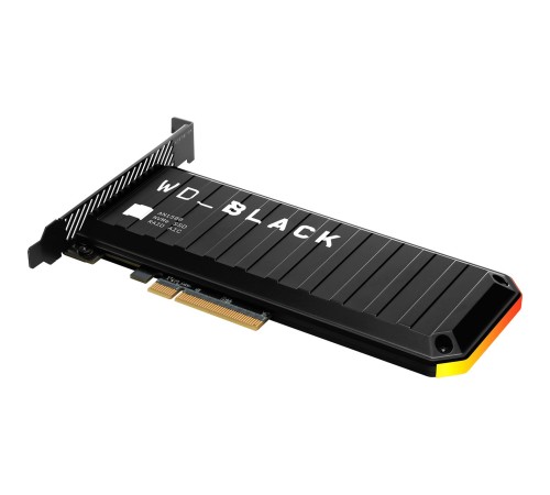 Твердотельные накопители/ WD SSD Black AN1500 NVMe AIC, 2000GB, PCIE (176mm), NVMe, PCIe 3.0 x8, R/W 6500/4100MB/s, DRAM buffer 2048MB, with RGB Heat Spreader (12 мес.) Твердотельные накопители/ WD SSD Black AN1500 NVMe AIC, 2000GB, PCIE (176mm), NVMe, PCIe 3.0 x8, R/W 6500/4100MB/s, DRAM buffer 2048MB, with RGB Heat Spreader (12 мес.)