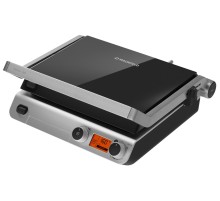 Гриль электрический MAUNFELD/ Гриль электрический MAUNFELD MF-1311B, таймер, дисплей, индикация заданной температуры, регулировка температуры, антипригарное покрытие, мощность 2000 Вт, цвет черный