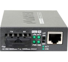 FT-802 медиа конвертер/ 10/100Base-TX to 100Base-FX (SC) Bridge Media Converter, LFPT Supported