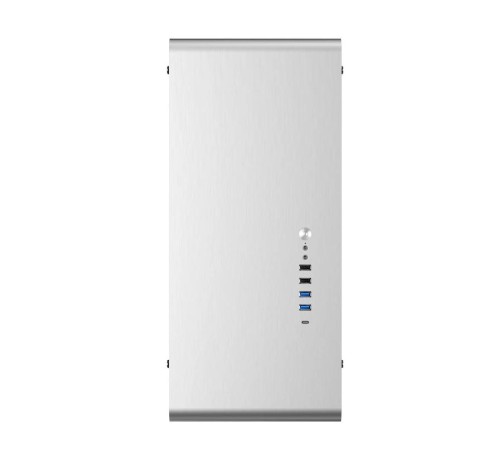 Корпус без блока питания/ Case JONSBO UMX6S-A, Midi-Tower, no fun, 2xUSB-A 3.2 + 2xUSB-A 2.0 + 1xUSB-C 3.2, E-ATX, ATX, mATX, mITX Silver