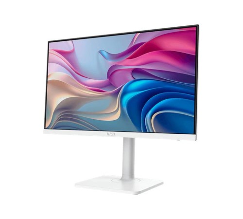 Монитор MSI Modern MD272UPHW 27" 16:9 UHD(3840x2160) IPS Flat,4ms(GTG),HDR 400,1000:1,100M:1,400nit,178/178,2xHDMI,DP,USB Type-C,Speaker,Tilt,Swivel,Height,Pivot,60Hz,White,1y war-ty