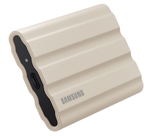 Внешние HDD и SSD/ Samsung External SSD T7 Shield, 1TB, Type C-to-C/A, USB 3.2 Gen2, R/W 1050/1000MB/s, IP65, 88x59x13mm, 98g, Beige (12 мес.) Внешние HDD и SSD/ Samsung External SSD T7 Shield, 1TB, Type C-to-C/A, USB 3.2 Gen2, R/W 1050/1000MB/s, IP65, 88x59x13mm, 98g, Beige (12 мес.)