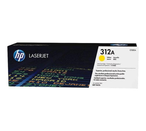 Тонер-картридж/ HP 312A Yellow LaserJet Toner Cartridge Тонер-картридж/ HP 312A Yellow LaserJet Toner Cartridge