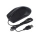 Мышь/ Мышь проводная GoPower GPM01 классическая USB черный (1/100)