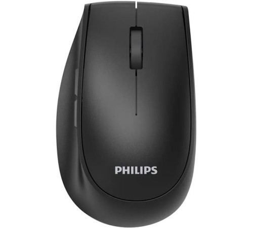 Аксессуары Philips  Беспроводная Мышь SPK7627, 2,4 GHz, Bluetooth 3.0/5.0, 5 кноп., 1600dpi, Аккамулятор, Чёрный