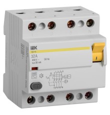 УЗО ВД1-63 4Р 32А 30мА IEK