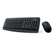 Комплект Genius Smart KM-200 (клавиатура Smart KB-200 + мышь NetScroll 120 V2), Black, USB