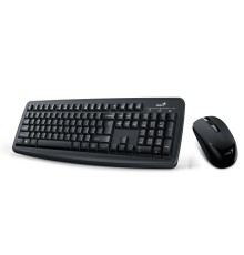 Комплект Genius Smart KM-200 (клавиатура Smart KB-200 + мышь NetScroll 120 V2), Black, USB