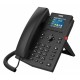 Телефон Fanvil X303G, 4 SIP-акк., 2,4", 320x240 Цвет. экран, POE, БП в комп., 2x1 Gbps