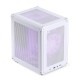 Корпус без блока питания/ Case JONSBO C6-ITX, Micro-Tower, no fan, 1xUSB-A 3.0 + 1xUSB-C 3.1, mDTX, mITX White
