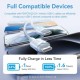 Кабель Vention USB 2.0 CM/CM - 1м. Черный 3А PD60W