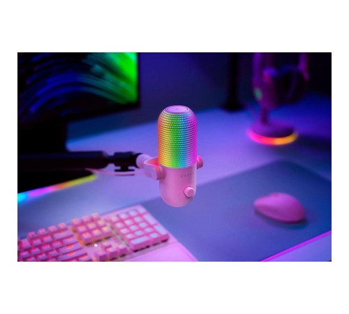 Микрофон Razer Seiren V3 Chroma - Quartz/ Razer Seiren V3 Chroma - Quartz Microphone