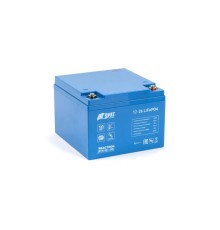  (648) Бастион Skat i-Battery 12-26 LiFePO4 АКБ LI-ION 12В/26Ач/T7-М6/-20°C- +60°C/IFR 32700/4S3P/Срок службы 10 лет/5 л.г