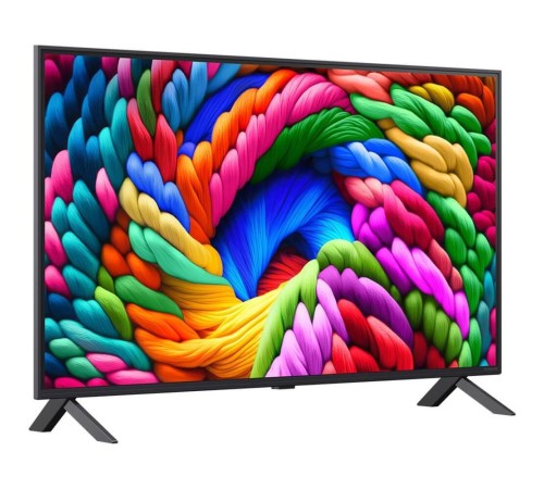 Телевизор ЖК 43'' LG/ 43", Ultra HD, Nano Color, Local Dimming, Smart TV, WebOS, Wi-Fi, DVB-T2/C/S2, MR, 60Hz Native, 2.0ch (20W), 2 HDMI, 2 USB, 2 Pole, Ashed Blue, 2025