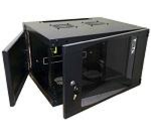 Шкаф Шкаф настенный Next, 12U 550x450, стеклянная дверь, черный Шкаф Шкаф настенный Next, 12U 550x450, стеклянная дверь, черный