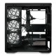 Корпус без блока питания/ Case HSPD F711, Panoramic Full Tower, Black, TG, 0.7 SPCC, 4x120mm ARGB (FN027) ATX, mATX, mITX 190/420/280mm 2x2.5", 2x3.5", 7xPCI 1xUSB-A 3.0, 1xUSB-C 445x235x475mm