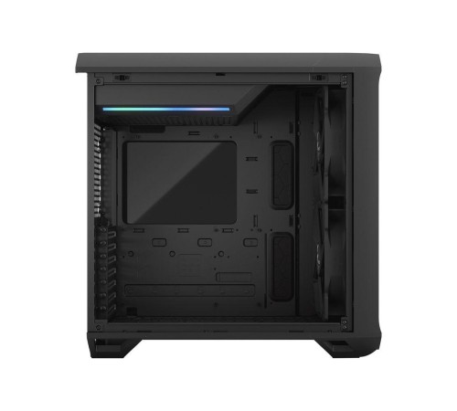 Корпус ПК без блока питания/ Case Fractal Design Torrent Compact TG Dark Tint, Midi-Tower, 2x180mm, 2xUSB-A 3.2 + 1xUSB 3.2 Type-C E-ATX, SSI-CEB, ATX, mATX, mITX Black