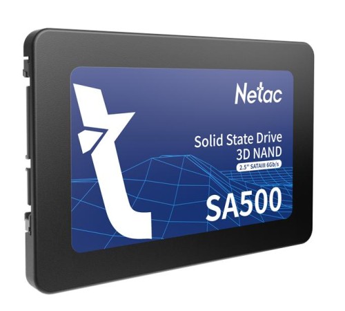 SSD накопитель Netac SSD SA500 120GB 2.5 SATAIII 3D NAND, R/W up to 500/400MB/s, TBW 60TB, 3y wty SSD накопитель Netac SSD SA500 120GB 2.5 SATAIII 3D NAND, R/W up to 500/400MB/s, TBW 60TB, 3y wty