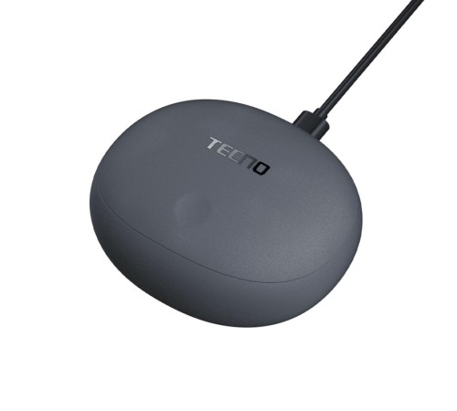 Tecno Беспроводные Bluetooth наушники TU01 серый/grey Tecno Беспроводные Bluetooth наушники TU01 серый/grey