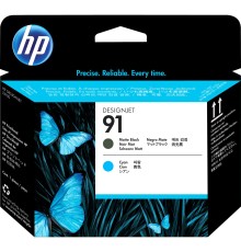 Печатающая головка/ HP 91 Matte Black and Cyan Printhead