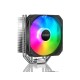 Кулер для процессора PCCooler Paladin 400 ARGB S115X/1200/1700/AM4 (20 шт/кор, TDP 200W, 130mm PWM ARGB FAN, 4 тепловые трубки 6мм, 800-1600RPM, 18-28,6dBa)