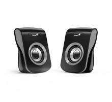 Колонки компьютерные Geinus SP-Q180, 2.0, 2 x 3W RMS, USB-power, Iron Grey