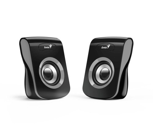 Колонки компьютерные Geinus SP-Q180, 2.0, 2 x 3W RMS, USB-power, Iron Grey Колонки компьютерные Geinus SP-Q180, 2.0, 2 x 3W RMS, USB-power, Iron Grey