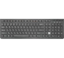 Defender Беспроводная клавиатура UltraMate SM-535 RU,черный,мультимедиа