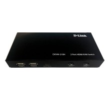 КВМ переключатель/ DKVM-210H 2-port KVM Switch, HDMI+USB ports
