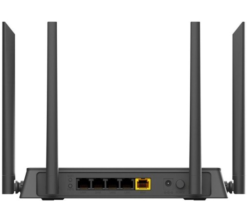 Маршрутизатор/ DIR-822/RU/R AC1200 Wi-Fi EasyMesh Router, 100Base-TX WAN, 4x100Base-TX LAN, 4x5dBi external antennas