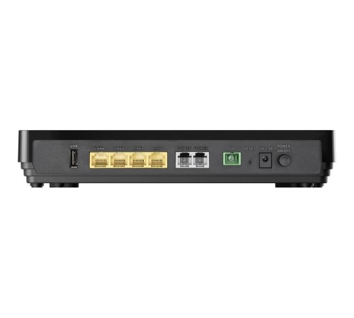 Маршрутизатор/ DPN-124G GPON ONT Wi-Fi N300 Router, GPON WAN, 4x1000Base-T LAN, 2x3.5dBi internal antennas, 2FXS+USB ports, Ethernet WAN support Маршрутизатор/ DPN-124G GPON ONT Wi-Fi N300 Router, GPON WAN, 4x1000Base-T LAN, 2x3.5dBi internal antennas, 2FXS+USB ports, Ethernet WAN support