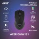Мышь игровая компьютерная/ Проводная игровая мышь ACER OMW131 Wired USB Gaming Mouse (6000dpi) RGB (6but) black