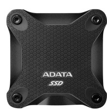 Твердотельный накопитель/ ADATA External SSD SD620, 512GB, Type-C, USB 3.2 Gen2, R/W 550/500 MB/s, 80x80x15mm, Black (5 лет)