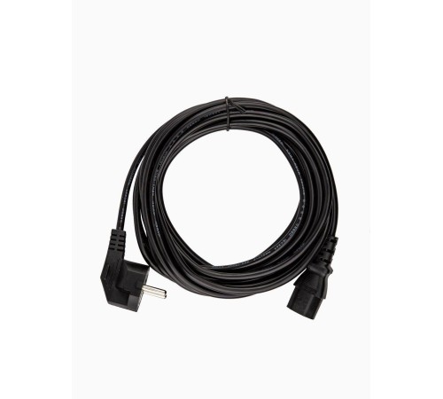 Кабель/ Кабель компьютер --> розетка 220V ( угловая Евровилка) <VDE> 3G*0,75mm2 VCOM <CE021-CU0.75-5> , 5,0м Кабель/ Кабель компьютер --> розетка 220V ( угловая Евровилка) <VDE> 3G*0,75mm2 VCOM <CE021-CU0.75-5> , 5,0м