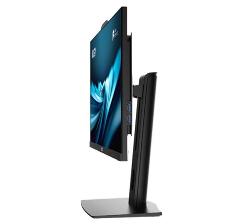 Моноблок MSI Pro AP242P 14M AiO 23,8" FHD(1920x1080)IPS AG Non-touch, Core i3-14100 (3.5GHz), 8Gb DDR5 (1x8Gb),256GB SSD, Intel UHD,WiFi,BT,camera,WirelessKB&mouse Eng/Rus,noOS,1y w-ty,Black