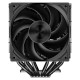 Кулер для процессора/ CPU Cooler PCCooler RZ620 BK (260W, 4-pin PWM, 157.5mm, Al/Cu, 6x6mm, 2x120mm, 86.73CFM, 32dBA, 2000RPM, S: 1851/1700/1200/115X, AM5/AM4, black)