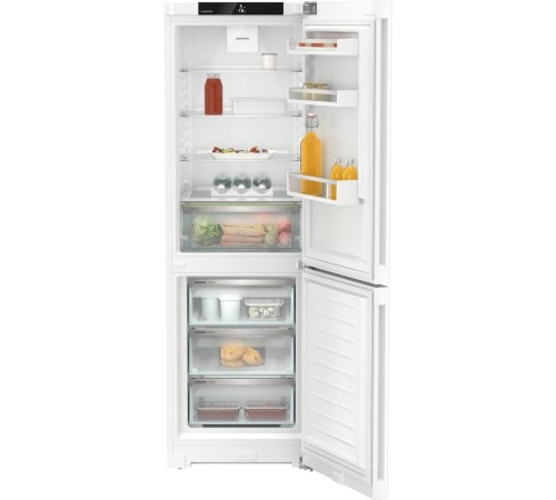Холодильники LIEBHERR/ Pure, EasyFresh, МК NoFrost, 3 контейнера МК, в. 185,5 см, ш. 60 см, улучшенный класс ЭЭ, внутренние ручки, белый цвет Холодильники LIEBHERR/ Pure, EasyFresh, МК NoFrost, 3 контейнера МК, в. 185,5 см, ш. 60 см, улучшенный класс ЭЭ, внутренние ручки, белый цвет