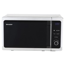Микроволновая печь Sharp/ 20 л, 800 Вт, эмаль, серебристый